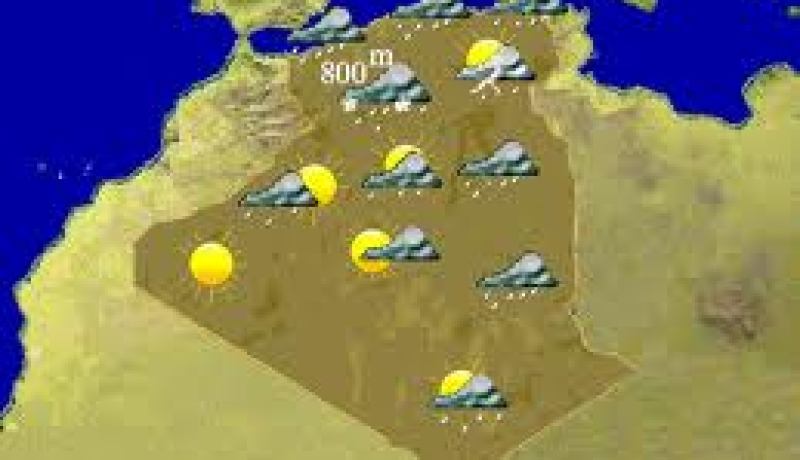 سقوط معتبر للثلوج على عدة ولايات ابتداء من هذه الليلة