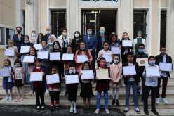 توزيع الجوائز على الفائزين في مسابقة الأطفال المتمدرسين بفترة الحجر