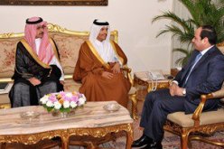 السيسي يبحث مع مبعوثي ملك السعودية وأمير قطر سبل تفعيل العلاقات بين القاهرة والدوحة