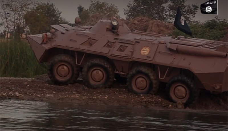 داعش يكشف عن ترسانة أسلحة مدرعة ودبابات ويهدد بفتح روما