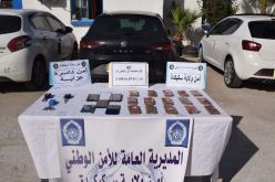 توقيف شخصين وحجز 15 صفيحة مخدرات في سكيكدة