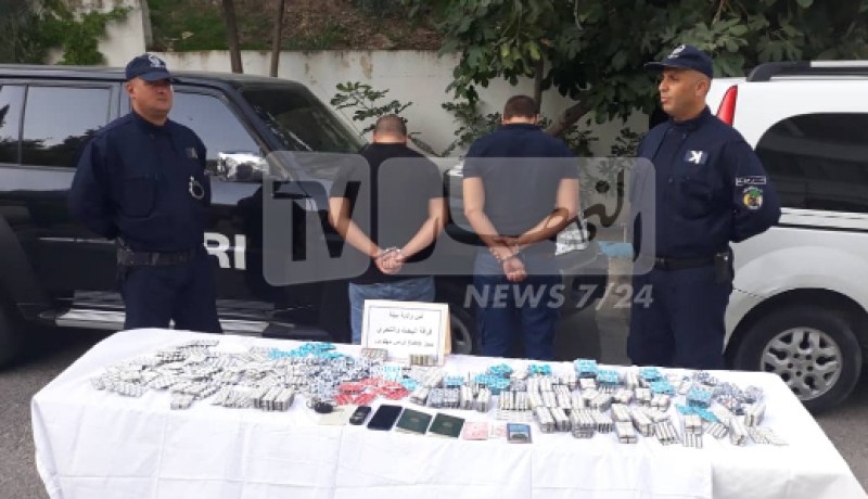 حجز 5480 قرص “ايريكا” قادمة من تونس في ميلة