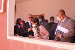 بن دودة تطّلع على وضع قصر الثقافة بمدينة أدرار