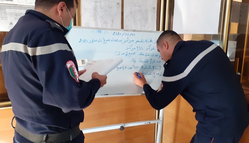 الشلف.. تسخير أزيد من 700 عون حماية مدنية لتغطية 380 مركز إنتخاب