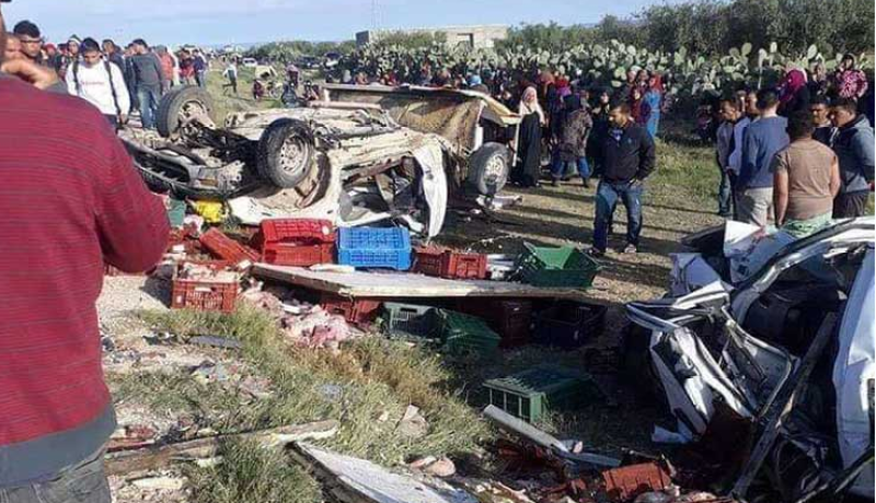 وفاة 15 إمرأة و إصابة 20 أخريات في كارثة مرورية بتونس