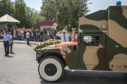 موكب الرئيس التونسي الراحل السبسي يصل إلى قصر قرطاج