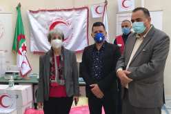 الهلال الأحمر الجزائري يمنح هبة طبية لمستشفى بني مسوس في العاصمة