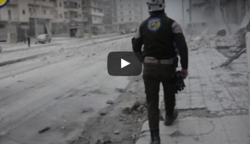 بالفيديو .. مشاهد دمار عقب هجوم صاروخي على حلب