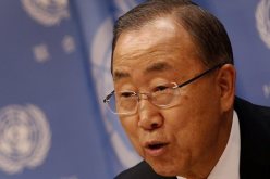 أول شعور بالقلق لبان كي مون في 2016
