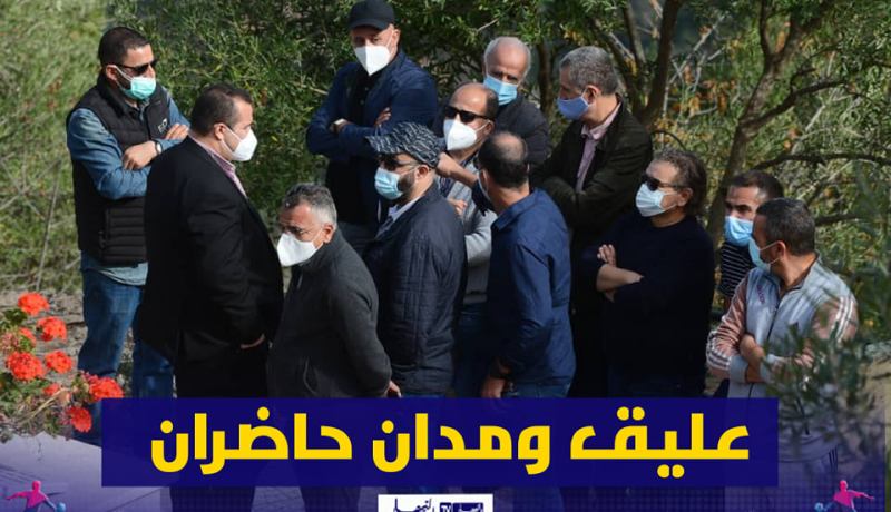 عليق ومدان حاضران في جنازة حناشي