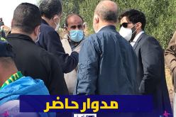 رئيس الرابطة يحضر مراسيم تشييع جنازة شريف حناشي