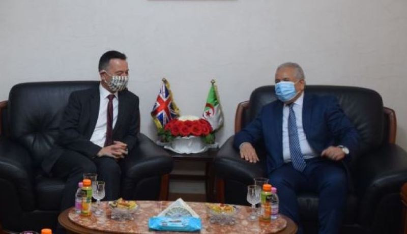 المدير العام للأمن الوطني يستقبل سفير مملكة بريطانيا