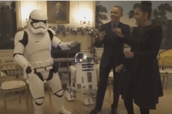 بالفيديو أوباما يواصل نشاطاته الفنية وهذه المرة مع جنود خياليين