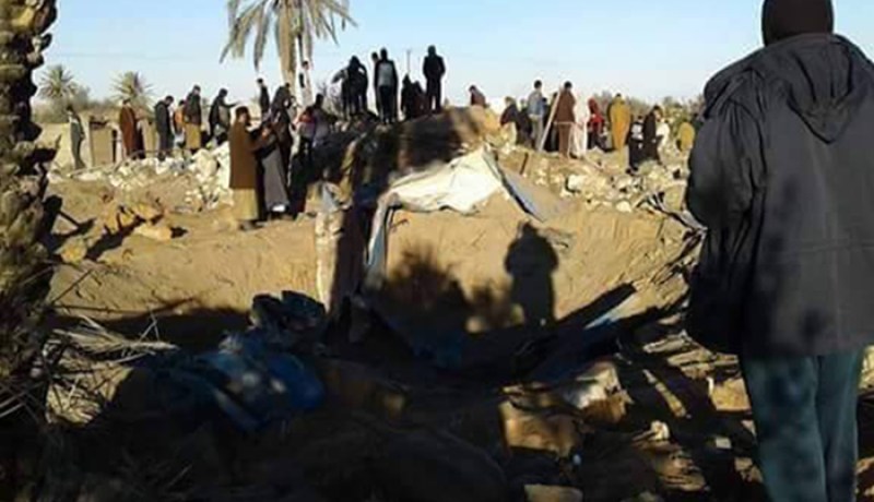 40قتيلا و6 جرحى في غارة جوية أمريكية على ليبيا