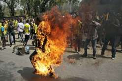 محاولة إنتحار رجل حرقا أمام مقر الأمن الولائي في وهران