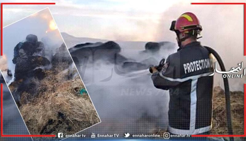 الشلف: إصابة شخصين بحروق في إحتراق حزم تبن بسيدي عكاشة