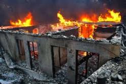 إصابة امرأتان بجروح إثر إحتراق 6 منازل بحي سيدي عاشور بالبليدة