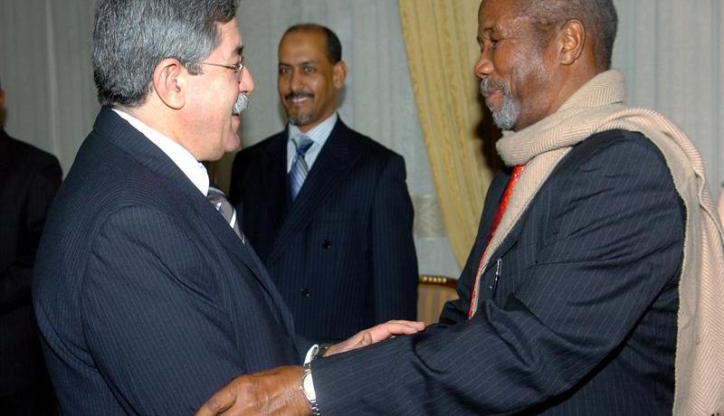 الوزير الأول الجزائري يستقبل رئيس المجلس الاقتصادي و الاجتماعي الموريتاني