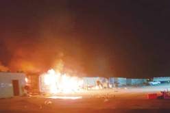 حريق يلتهم مصنعا في الكويت