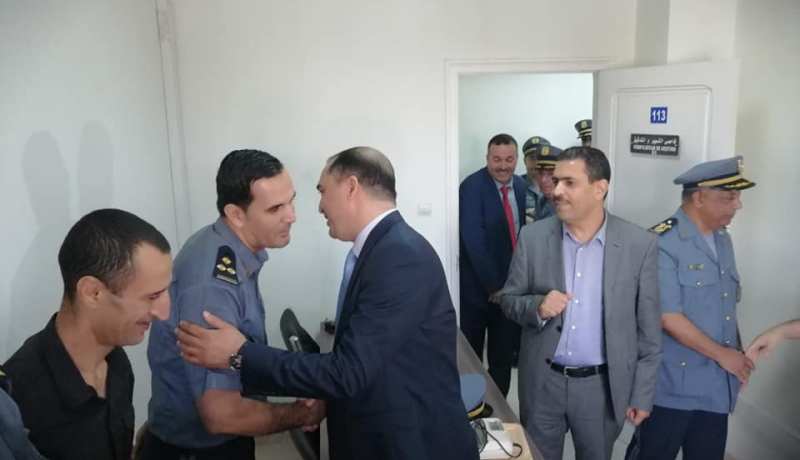 بالصور.. المدير العام للجمارك يزور المفتشية العامة