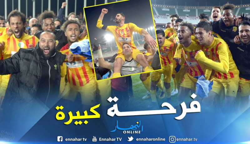 بالفيديو والصور.. فرحة كبيرة للاعبي النصرية بالتأهل في كأس الكاف