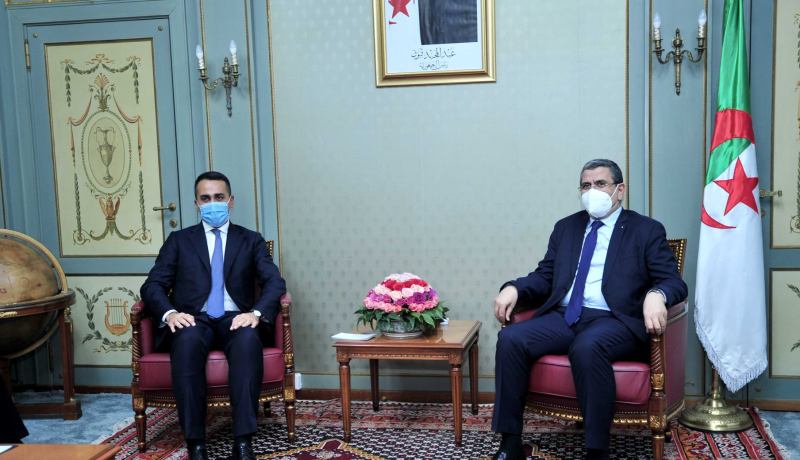 جراد يستقبل وزير الخارجية الإيطالي والقضايا الإقليمية تطبع المحادثات