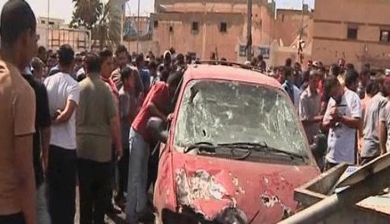 تفجير سيارة في بنغازي ورئيس الحكومة يؤكد القبض على مشتبه بهم