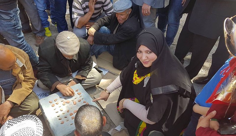 نعيمة دَوْرتها «خريبڤة»