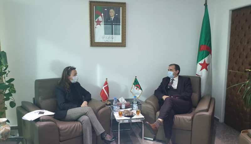 الجزائر-الدانمارك : بحث سبل ترقية آليات التعاون الثنائي في الجانب التجاري