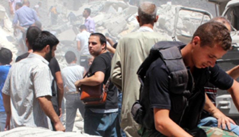 ناشطون: مقتل 15 شخصا في قصف حكومي في حلب