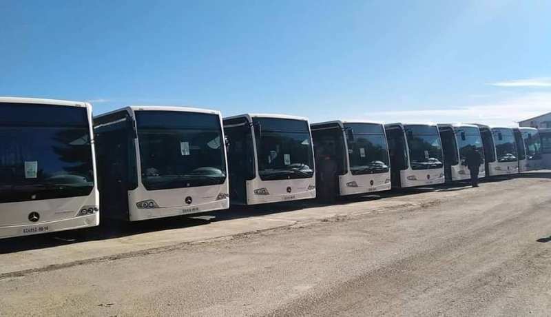 سطيف ..مؤسسة النقل الحضري وشبه الحضري etusa تتعزز بـ 10 حافلات جديدة نوع مرسديس