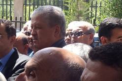 بالصور سلال ولعمامرة في جنازة الشيخ بوعمران