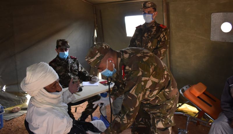 إليزي.. حملة تلقيح ضد الأنفلونزا الموسمية والكشف عن كورونا لفائدة سكان المناطق النائية