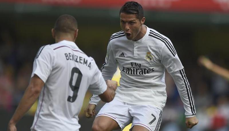 كريستيانو رونالدو يقود ريال مدريد للفوز على فياريال