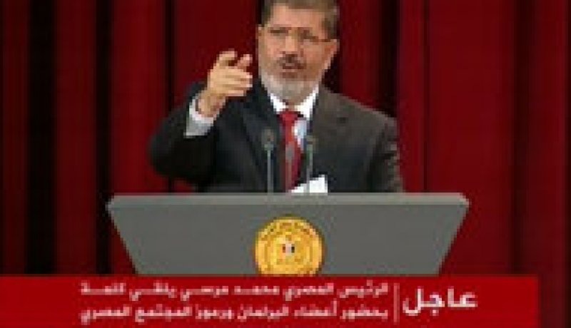 مرسي: الجيش سيعود لمهمته