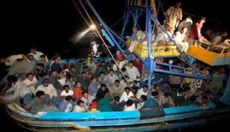 السلطات الليبية تضبط 69 مهاجرا غير شرعيا في محاولة للعبور الى اوروبا