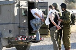 قوات إسرائيلية تعتقل 4 فلسطينيين فى الضفة الغربية