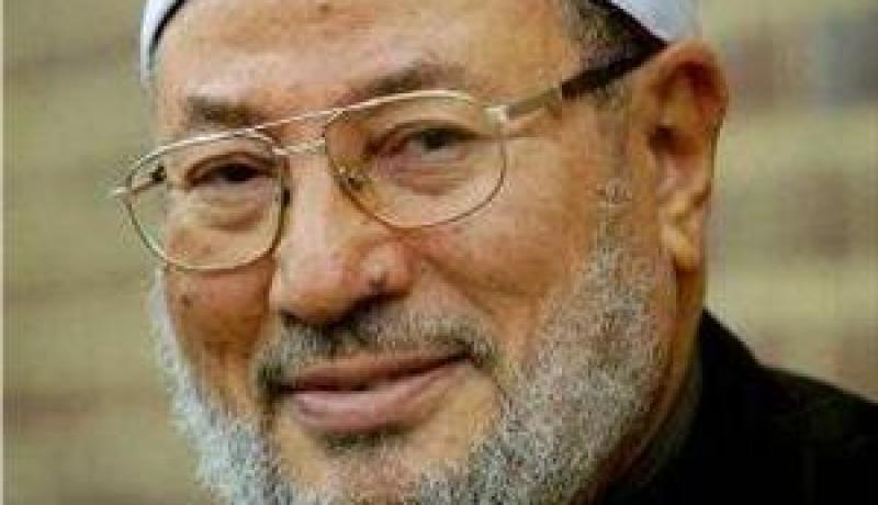 القرضاوي يدعو أمة الإسلام للتوحد والوقوف ضد إسرائيل الفاجرة