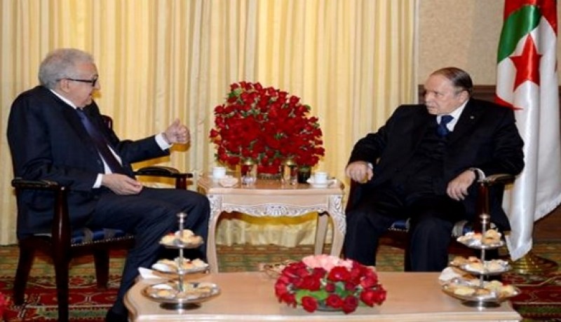 الرئيس بوتفليقة يستقبل المبعوث الأممي الأسبق الأخضر الإبراهيمي