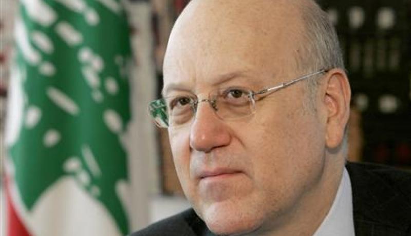 ميقاتي يدعو المجتمع الدولي الى مساعدة لبنان في معالجته لقضية النازحين السوريين