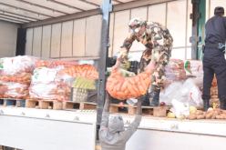 قافلة تضامنية تحتوي قرابة 60 طنا من المساعدات لسكان تين زواتين بتمنراست