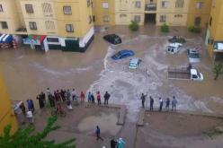 أحياء المدية تغرق عقب تساقط أمطار غزيرة