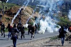إصابة 15 فلسطينيا بجروح واختناق في مواجهات مع قوات الاحتلال الإسرائيلي