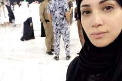 ديانا حدّاد تؤدّي مناسك العمرة