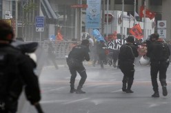 مواجهات بين الشرطة التركية ومتظاهرين في عيد العمال باسطنبول