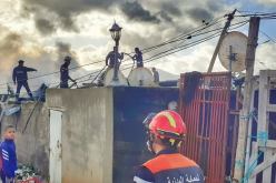 إصابة سيدتين ورضيع إثر إندلاع حريق في 3 بيوت قصديرية بسوق أهراس