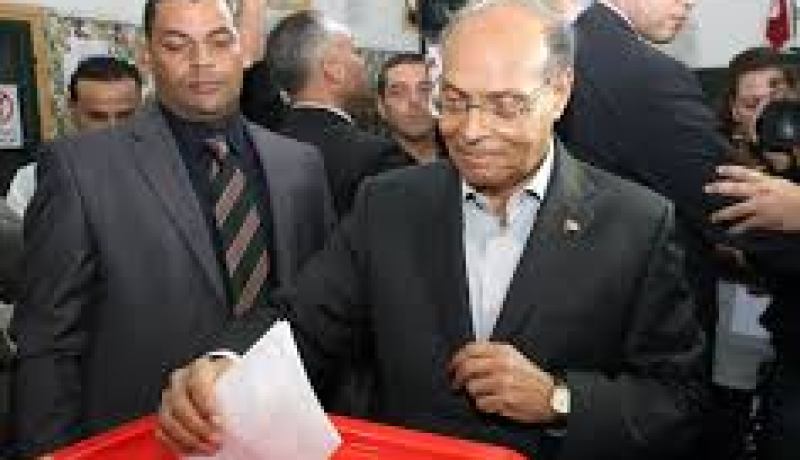 المرزوقي يتمنى أن تتسم الانتخابات الرئاسية بالنزاهة