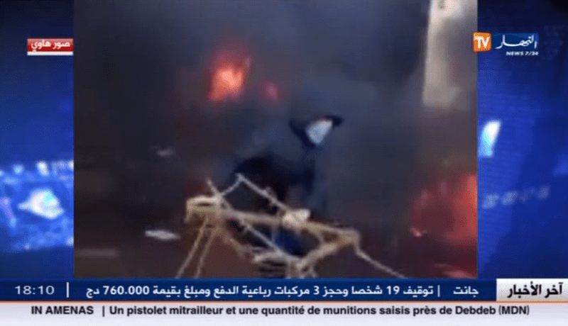 بالفيديو إفشال محاولة اقتحام سجن بريكة بولاية باتنة