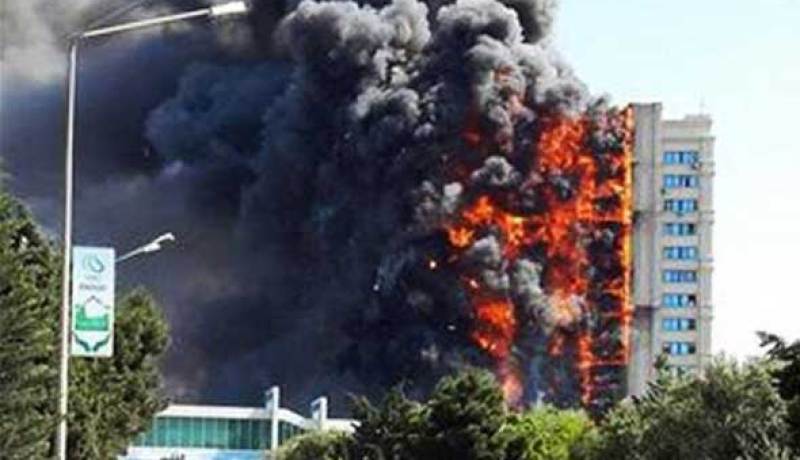مقتل 13 شخصا فى حريق مبنى بوسط الصين