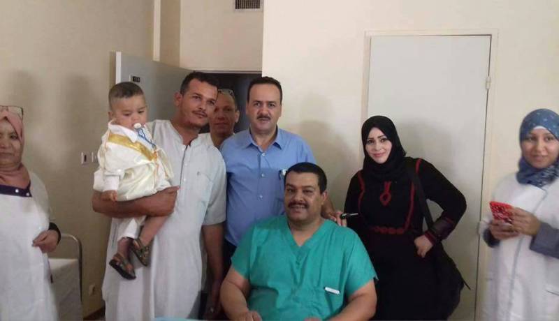 بالصور .. عملية تضامنية لختان أطفال العائلات المعوزة بالوادي